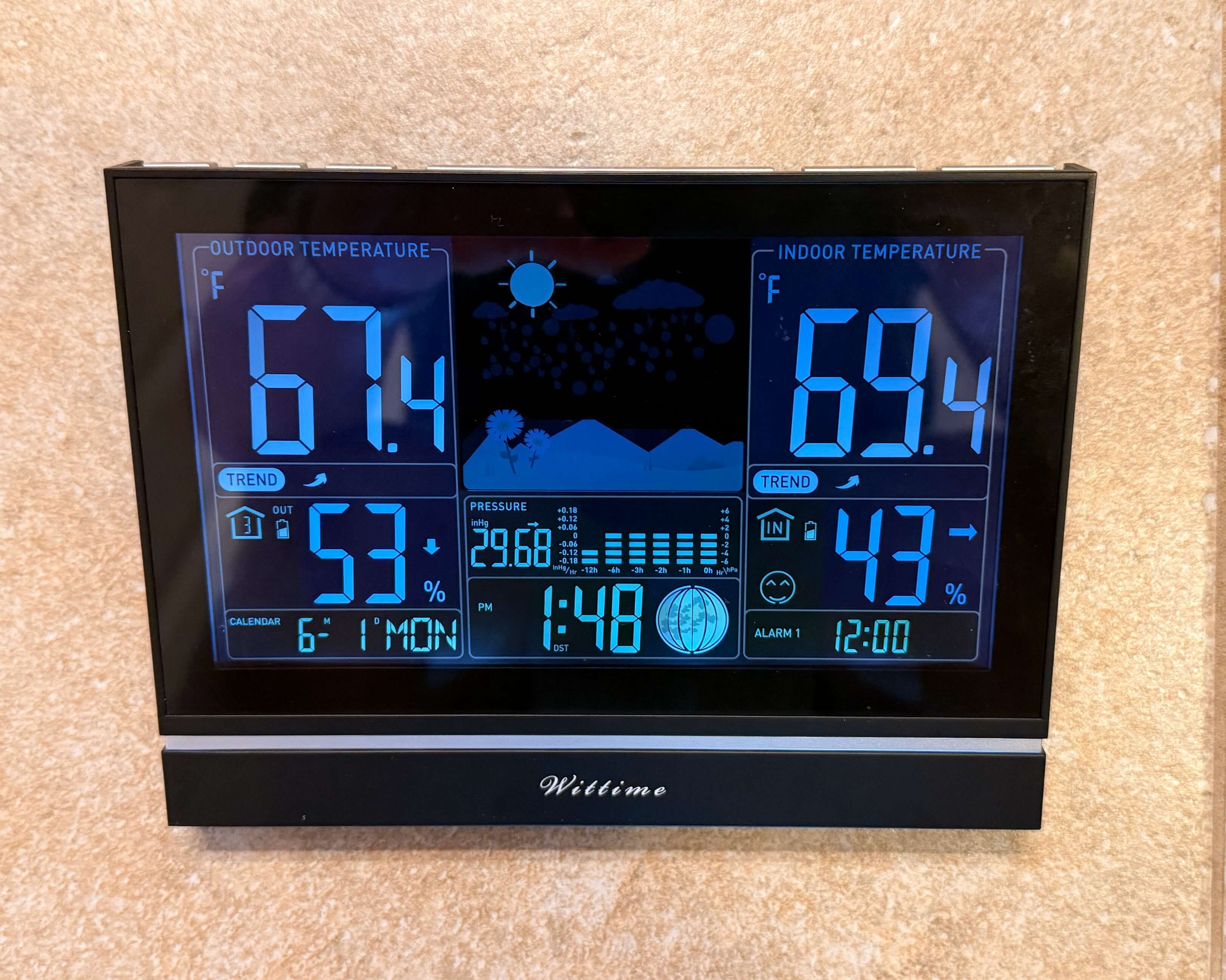 some cheap-o amazon special of a weather station