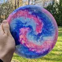 Latitude 64 River, dyed with ProChem dyes in a glue bed overnight. Just a touch of heat for that neon pink 😉