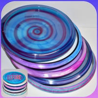 Man, I've wanted to pretty up the bottom of my discs since the get-go! I'm digging this worm dip and turntable 🤩 These a