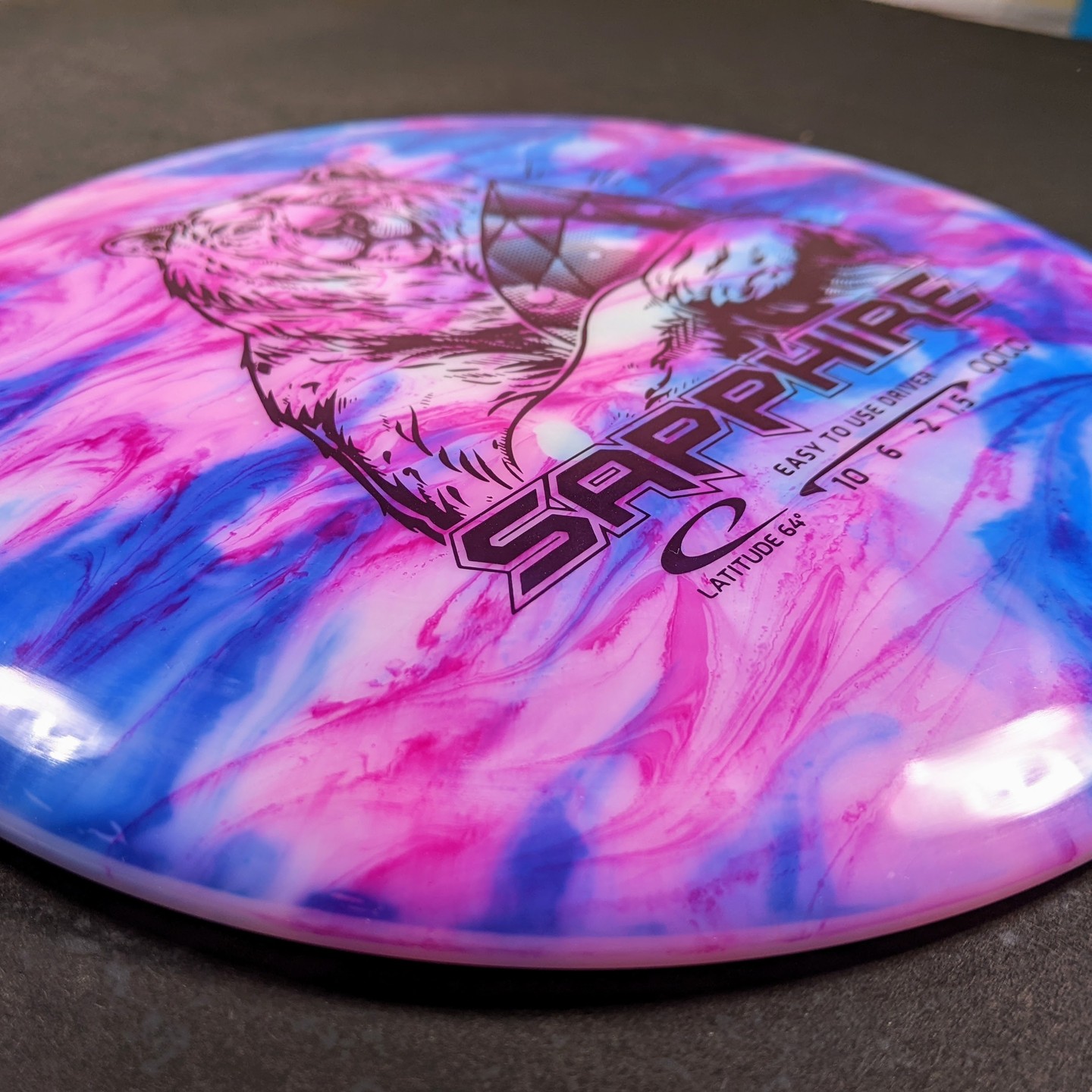 Fighting bubbles recently... I actually think it's the domey-ness of these super-glidey Latitude64 discs. I've not had t
