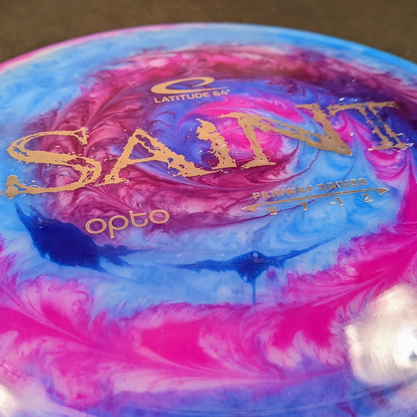 Fighting bubbles recently... I actually think it's the domey-ness of these super-glidey Latitude64 discs. I've not had t