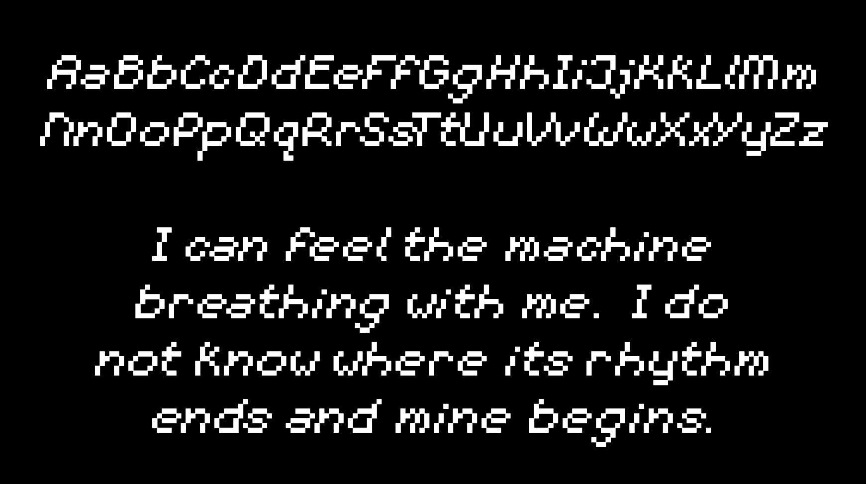 I made a new font! I wanted something italic for my “internal dialogue” boxes, styled differently than actual spoken dia